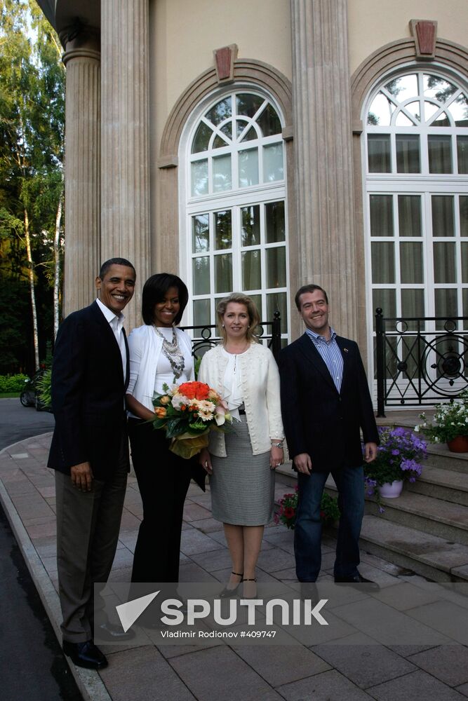 U.S. President Barack Obama visits Russia