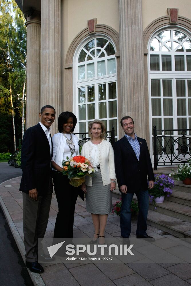 U.S. President Barack Obama visits Russia