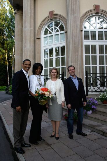 U.S. President Barack Obama visits Russia