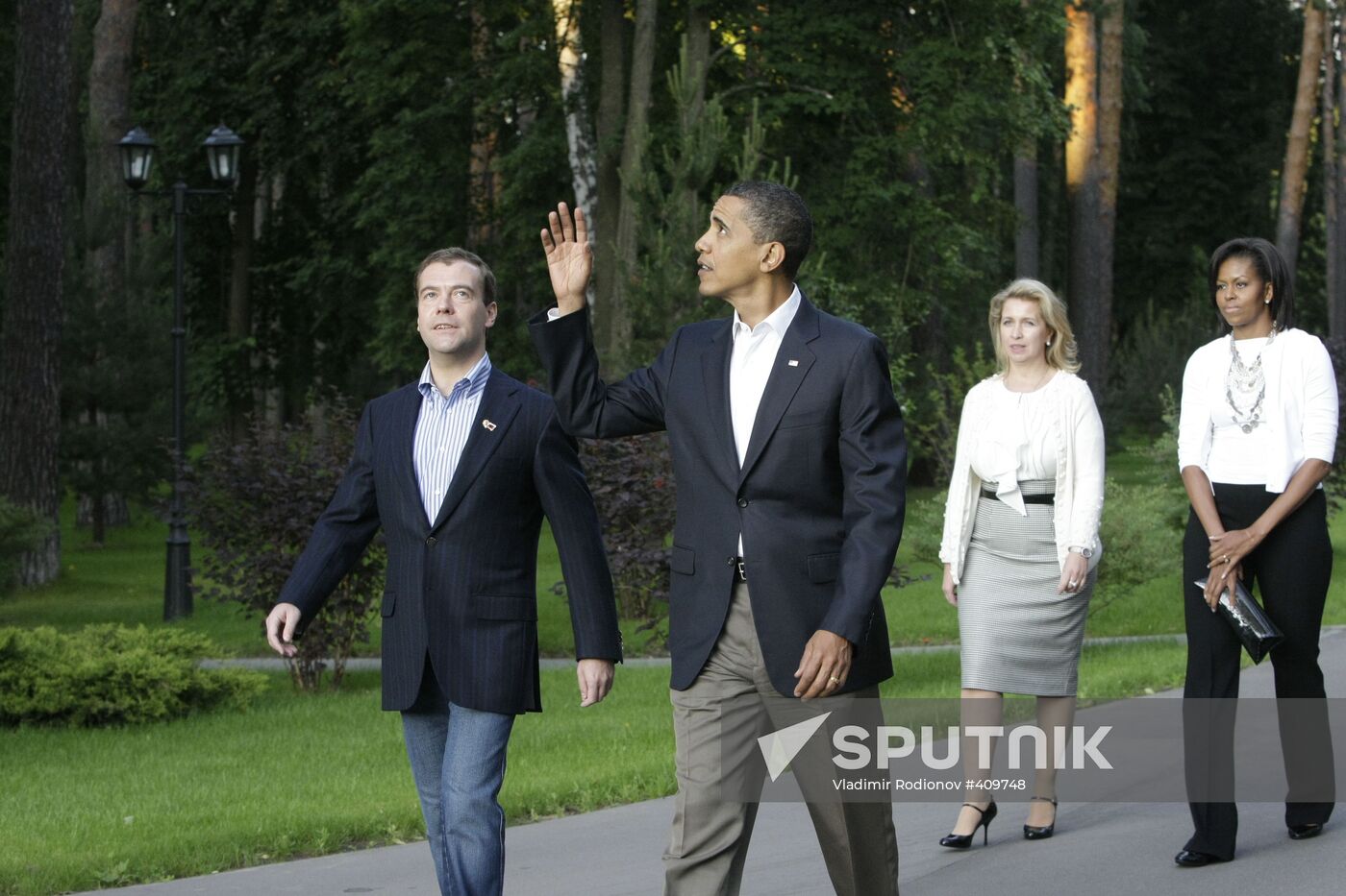 U.S. President Barack Obama visits Russia