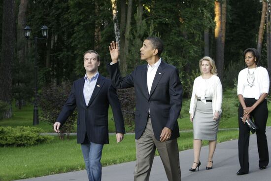 U.S. President Barack Obama visits Russia