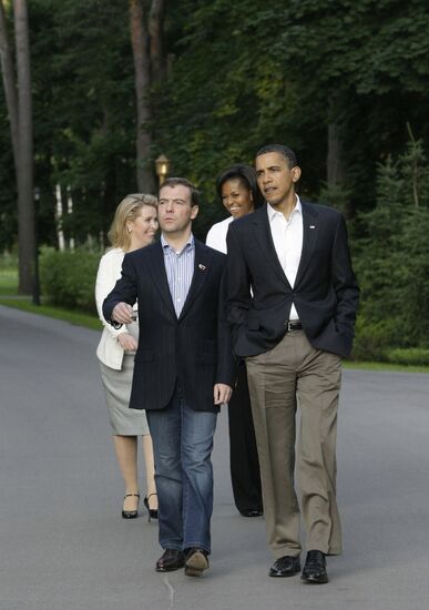 U.S. President Barack Obama visits Russia