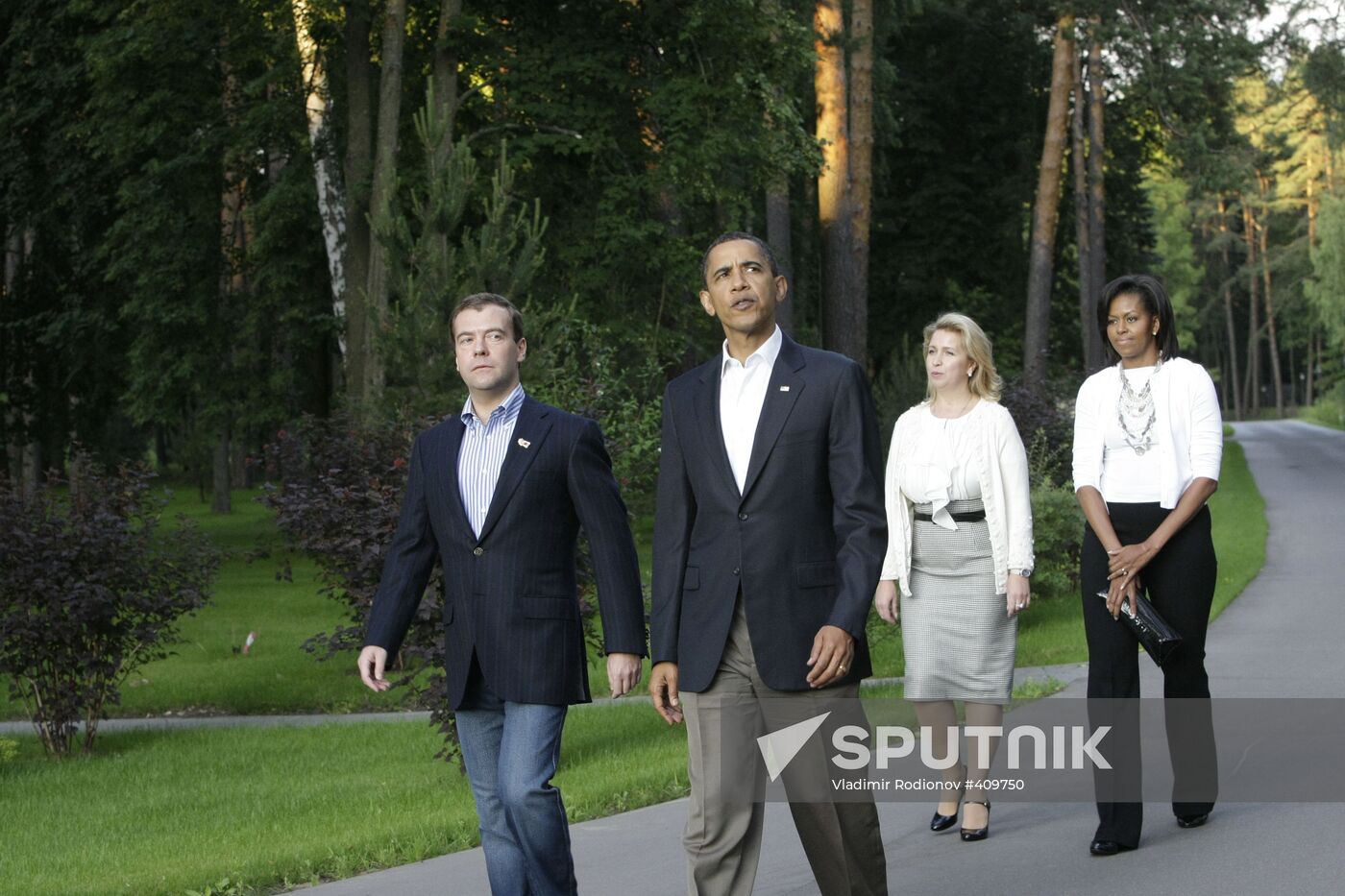 U.S. President Barack Obama visits Russia