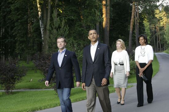 U.S. President Barack Obama visits Russia