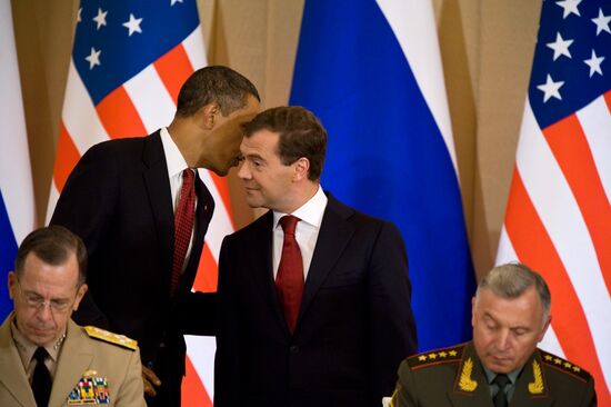 U.S. President Barack Obama visits Russia