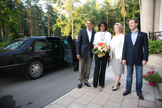 U.S. President Barack Obama visits Russia