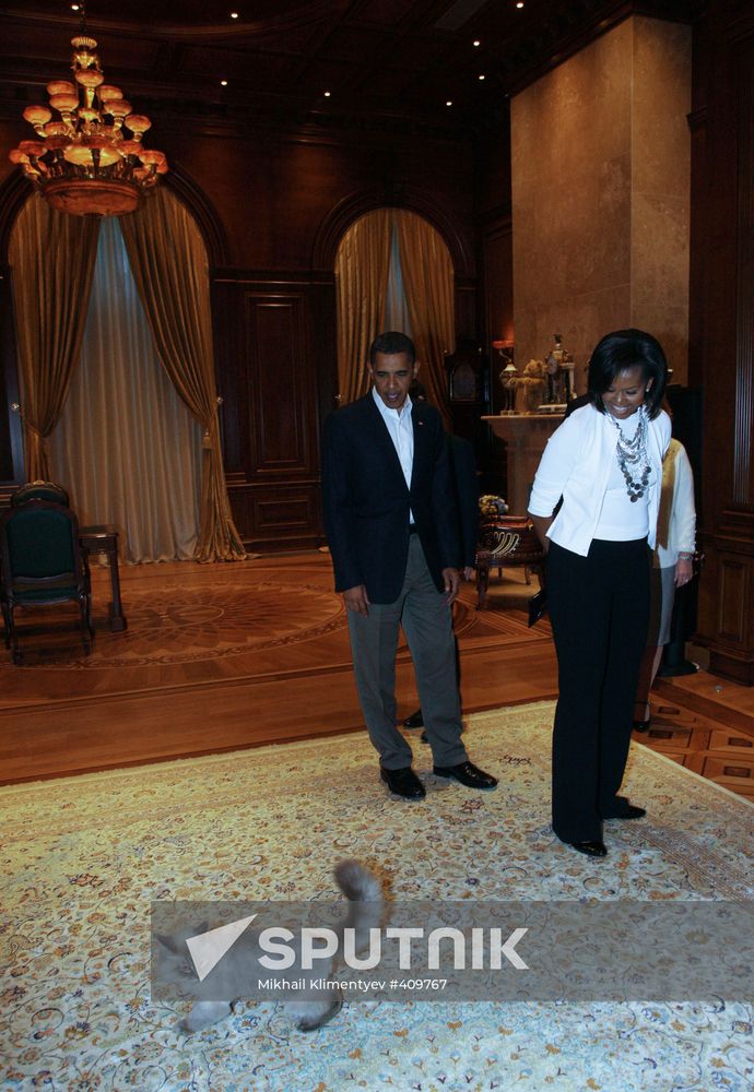U.S. President Barack Obama visits Russia