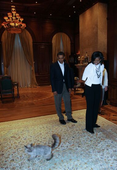 U.S. President Barack Obama visits Russia