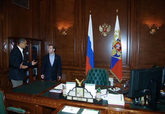 U.S. President Barack Obama visits Russia