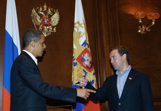 U.S. President Barack Obama visits Russia