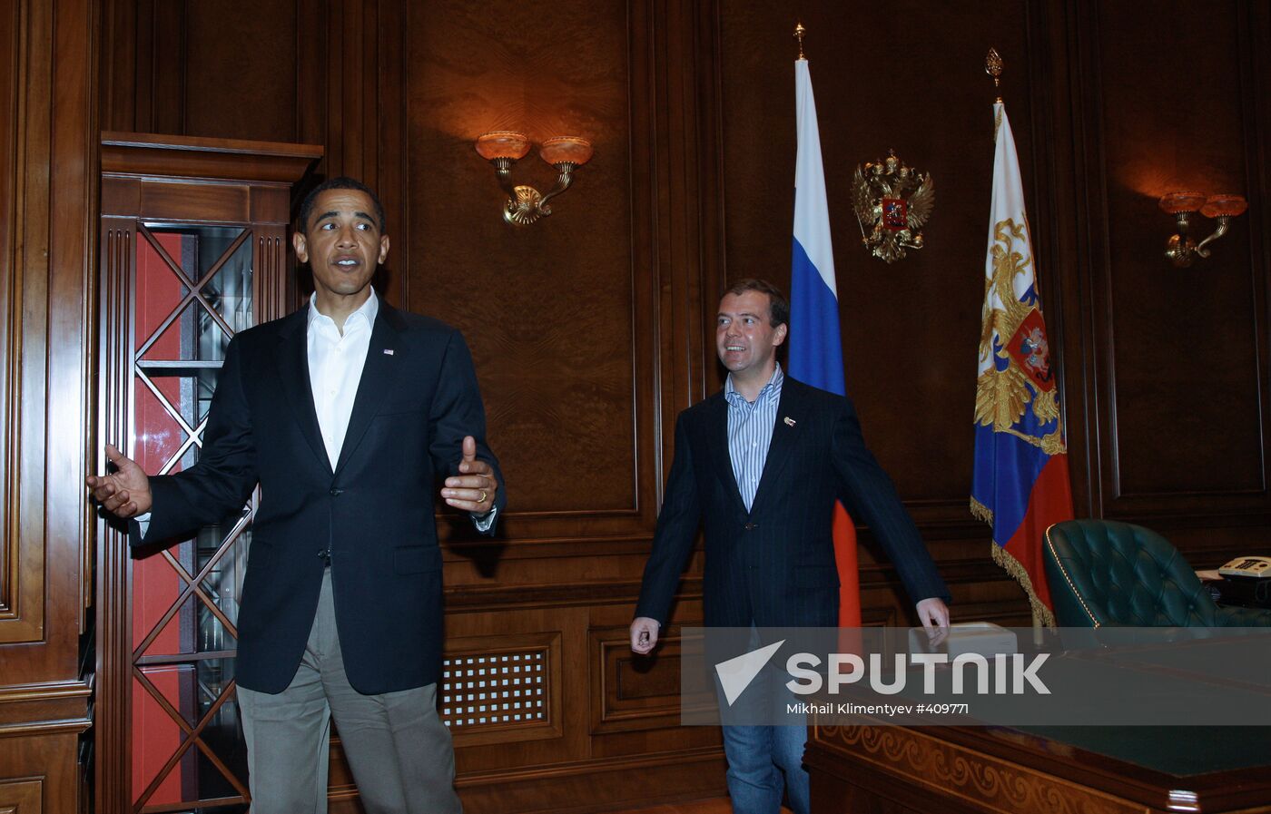 U.S. President Barack Obama visits Russia