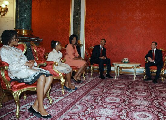 U.S. President Barack Obama visits Russia