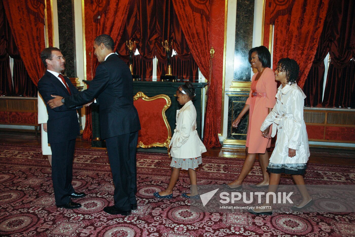 U.S. President Barack Obama visits Russia