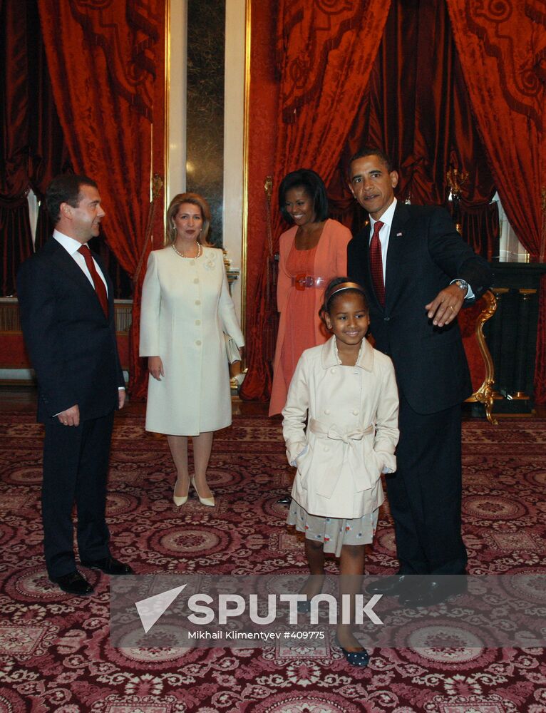 U.S. President Barack Obama visits Russia