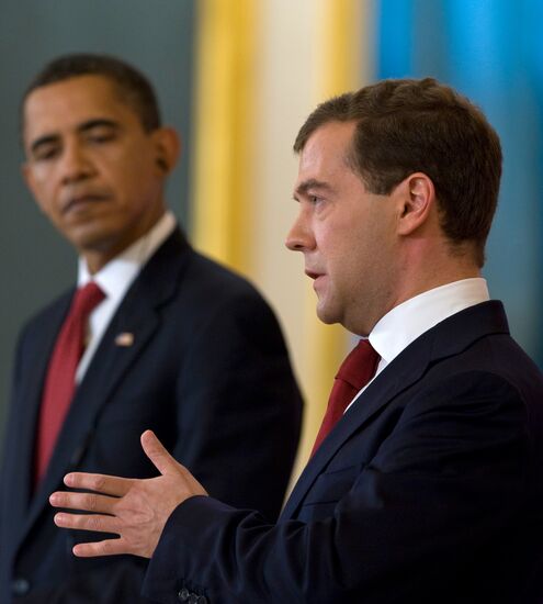 U.S. President Barack Obama visits Russia