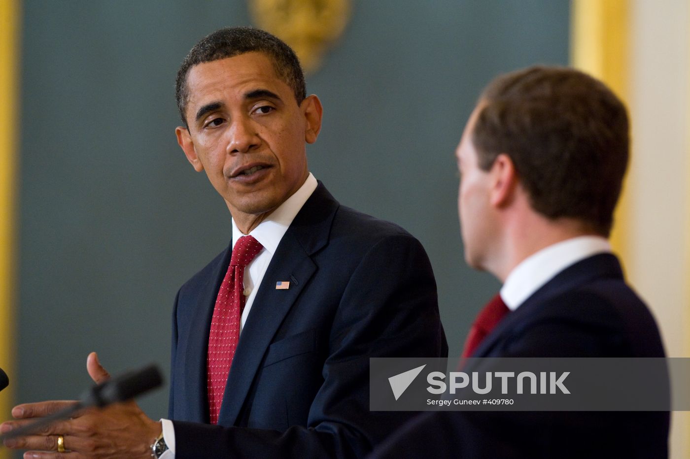 U.S. President Barack Obama visits Russia