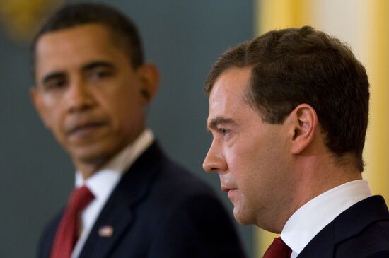 U.S. President Barack Obama visits Russia
