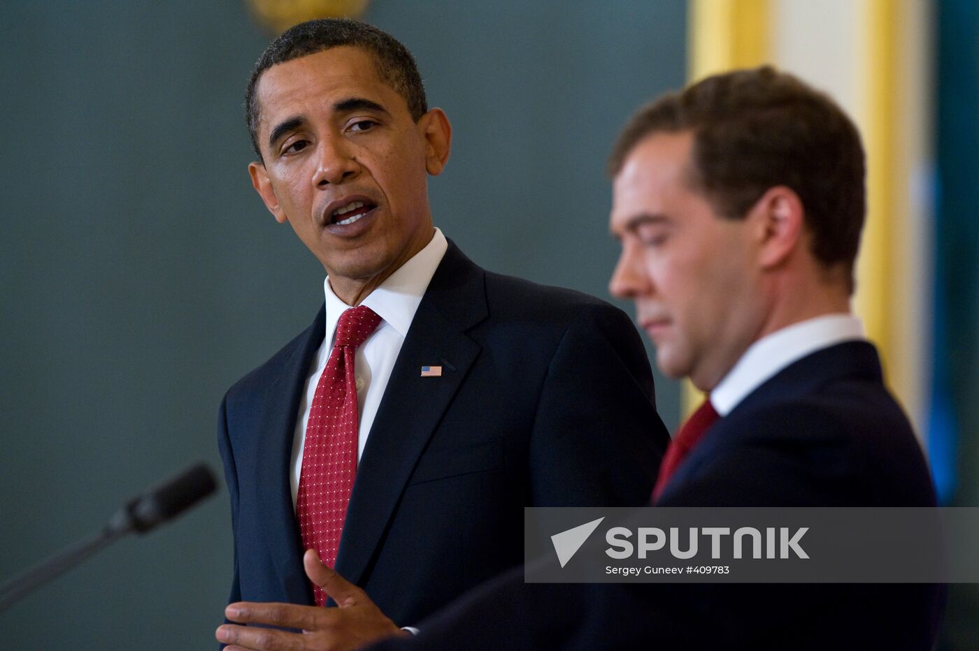 U.S. President Barack Obama visits Russia