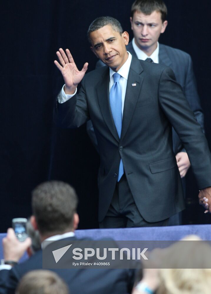 Day two of U.S. President Barack Obama's visit to Russia