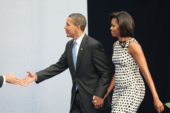 Day two of U.S. President Barack Obama's visit to Russia