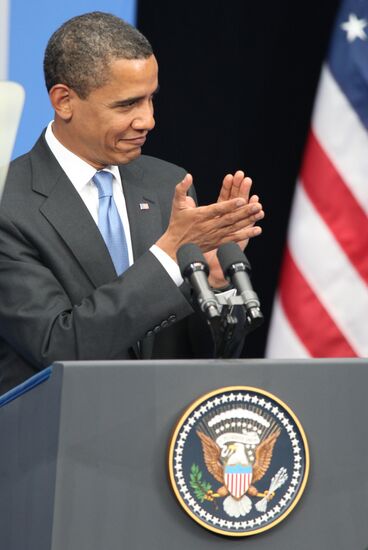 Day two of U.S. President Barack Obama's visit to Russia