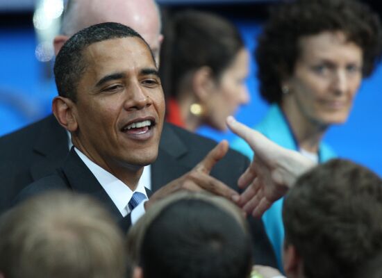 Day two of U.S. President Barack Obama's visit to Russia