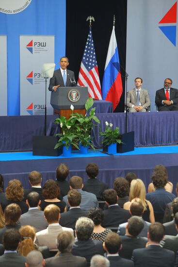 Day two of U.S. President Barack Obama's visit to Russia