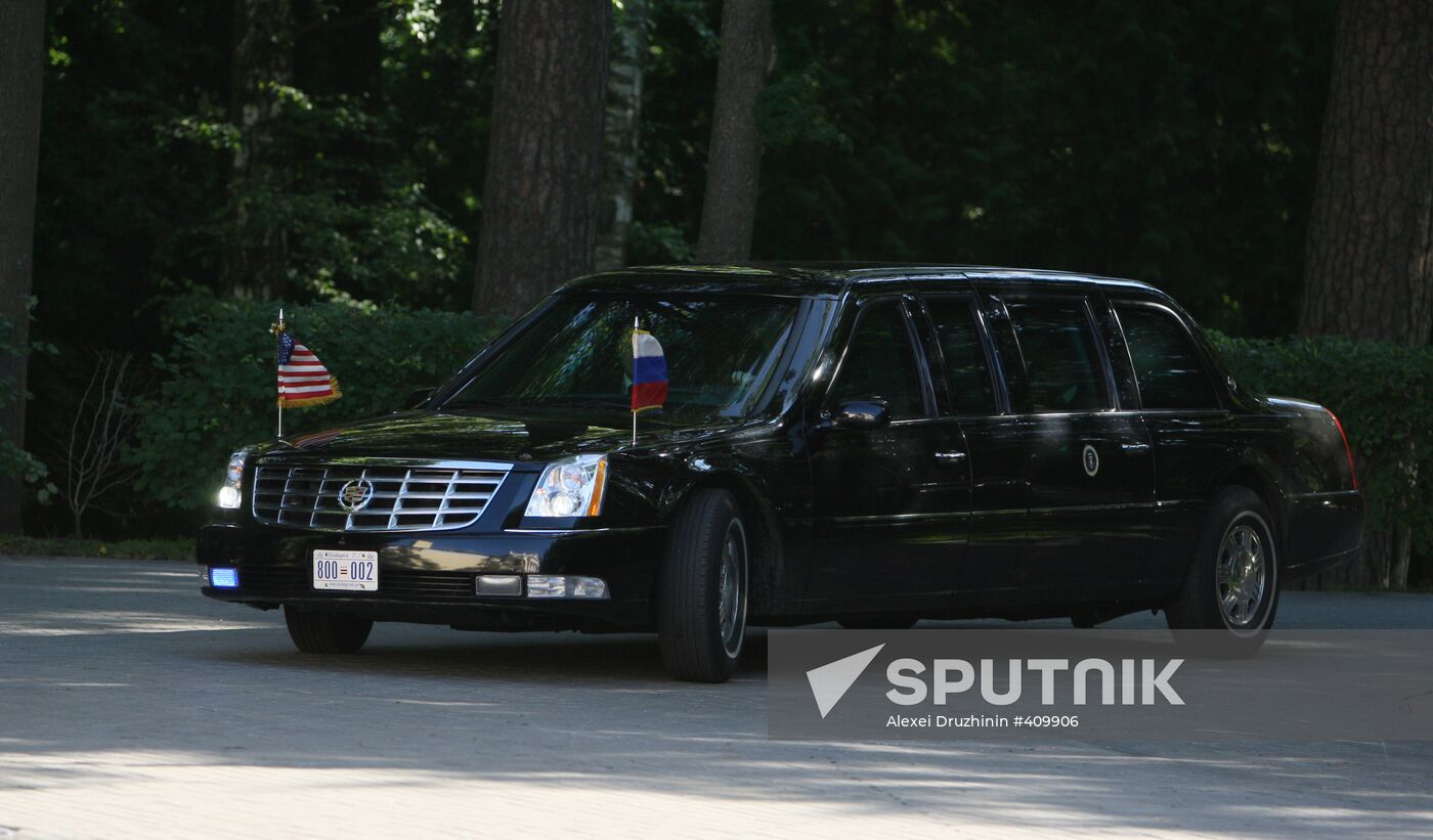 US President Barack Obama's auto