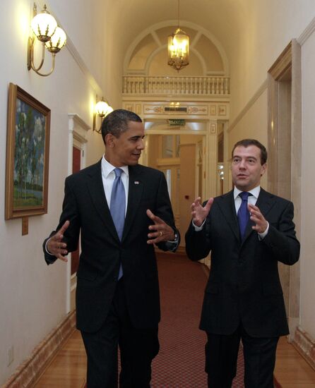 U.S. President Barack Obama's visit to Russia, day two