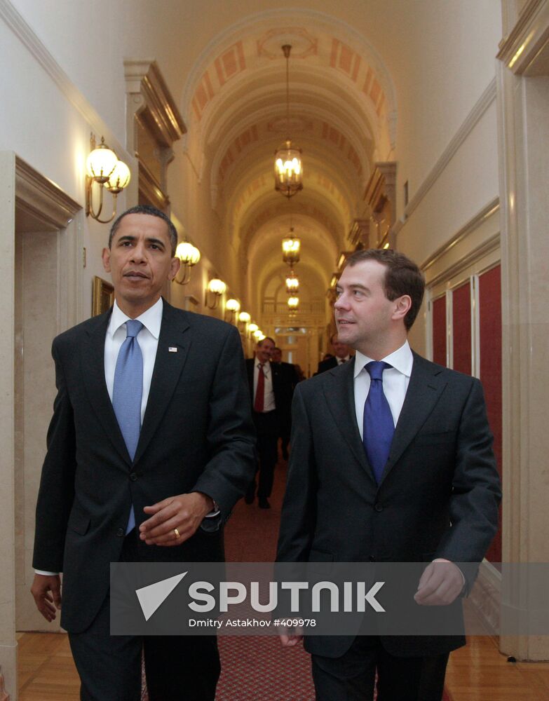 U.S. President Barack Obama's visit to Russia, day two