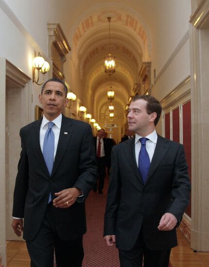 U.S. President Barack Obama's visit to Russia, day two