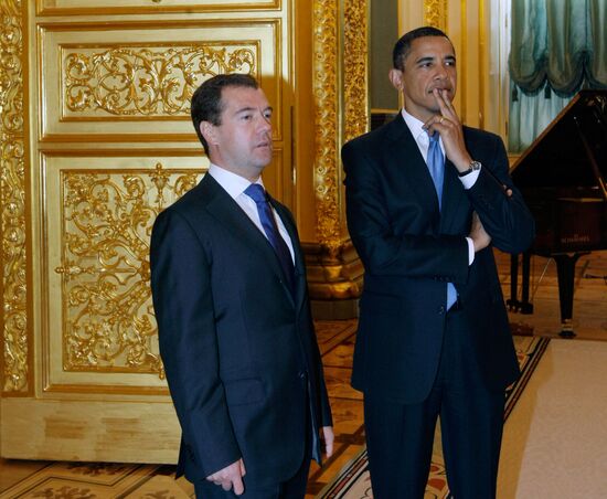 U.S. President Barack Obama's visit to Russia, day two