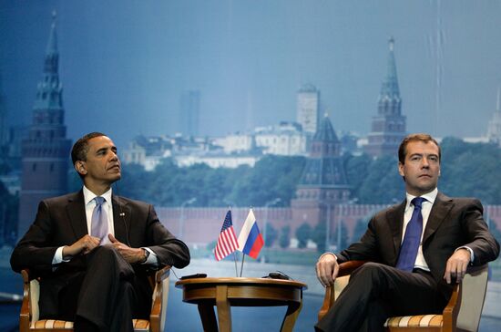 Day two of U.S. President Barack Obama's visit to Russia