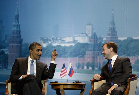 Day two of U.S. President Barack Obama's visit to Russia