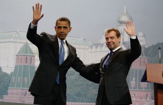 Day two of U.S. President Barack Obama's visit to Russia