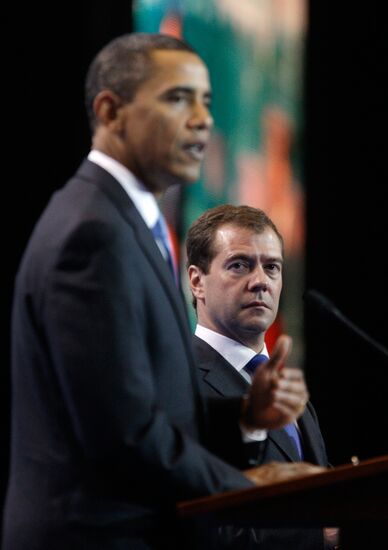 Day two of U.S. President Barack Obama's visit to Russia