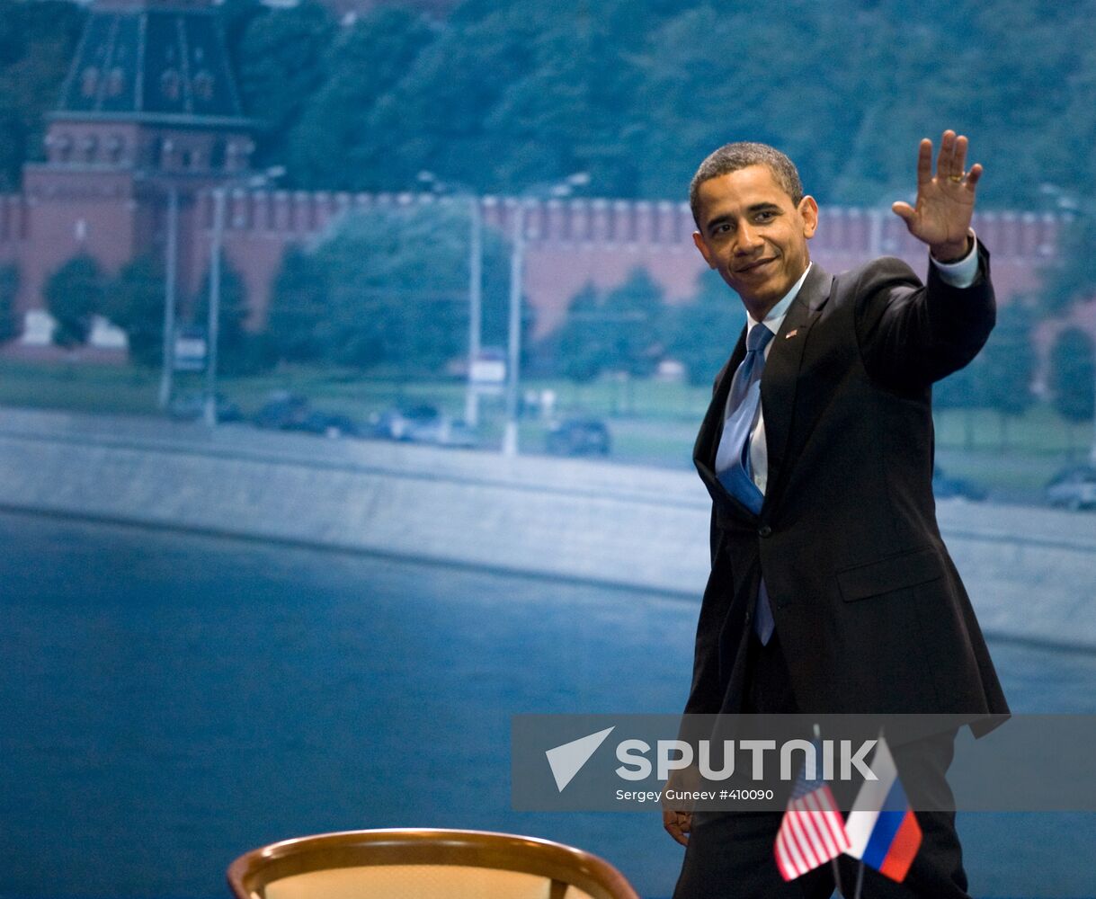 Day two of U.S. President Barack Obama's visit to Russia