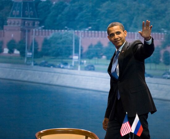 Day two of U.S. President Barack Obama's visit to Russia