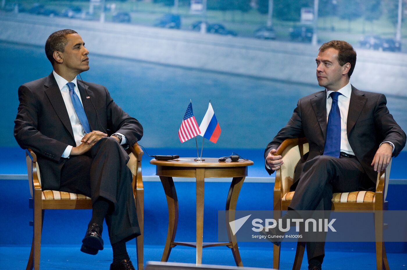 Day two of U.S. President Barack Obama's visit to Russia