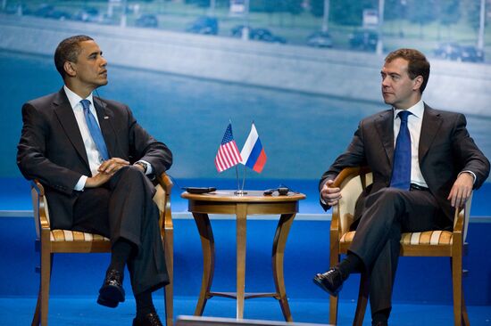 Day two of U.S. President Barack Obama's visit to Russia