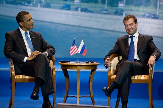 Day two of U.S. President Barack Obama's visit to Russia