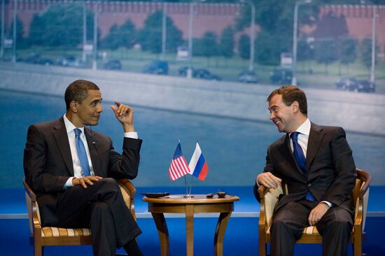 Day two of U.S. President Barack Obama's visit to Russia