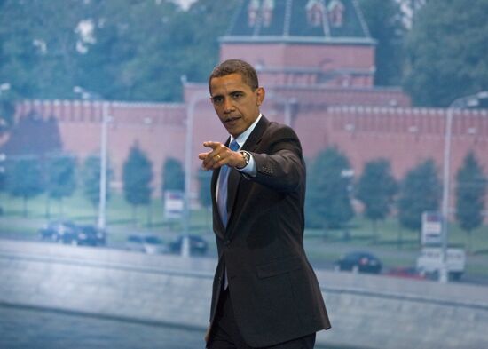 Day two of U.S. President Barack Obama's visit to Russia