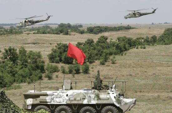 Caucasus-2009 military drills nearing end in Stavropol Region