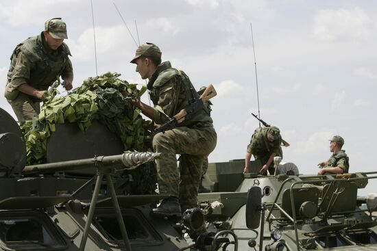 Caucasus-2009 military drills nearing end in Stavropol Region