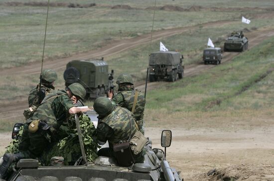 Caucasus-2009 military drills nearing end in Stavropol Region