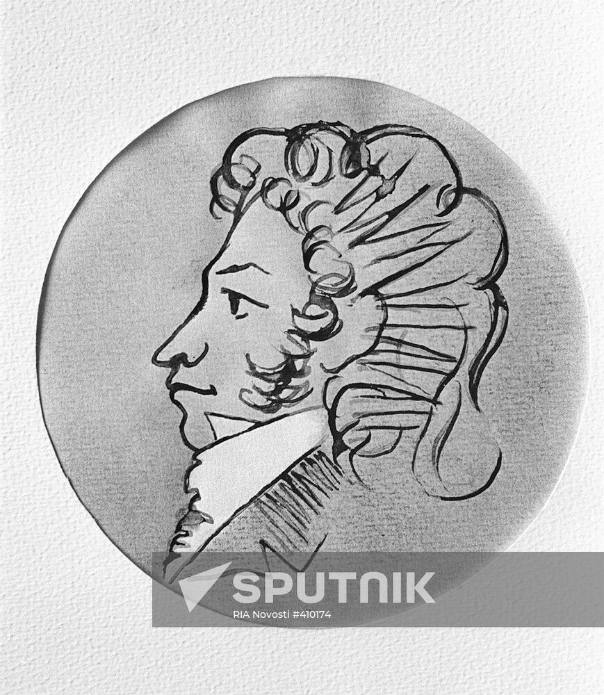 Portrait of Pushkin