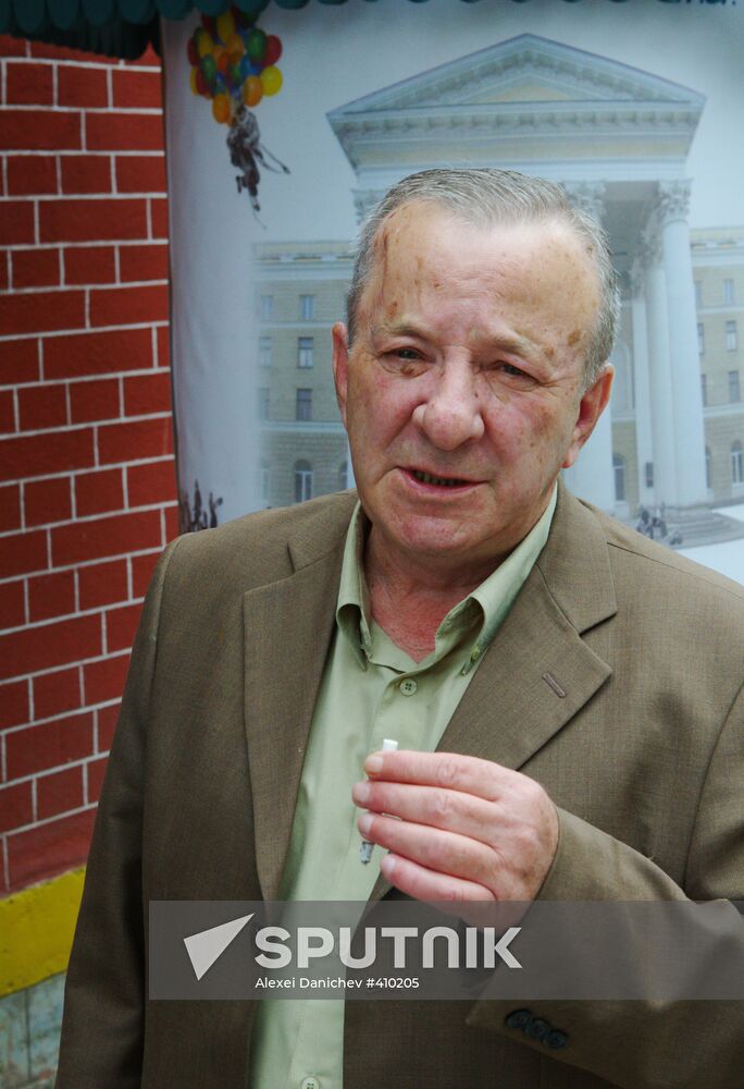 Film director Yevgeny Tatarsky