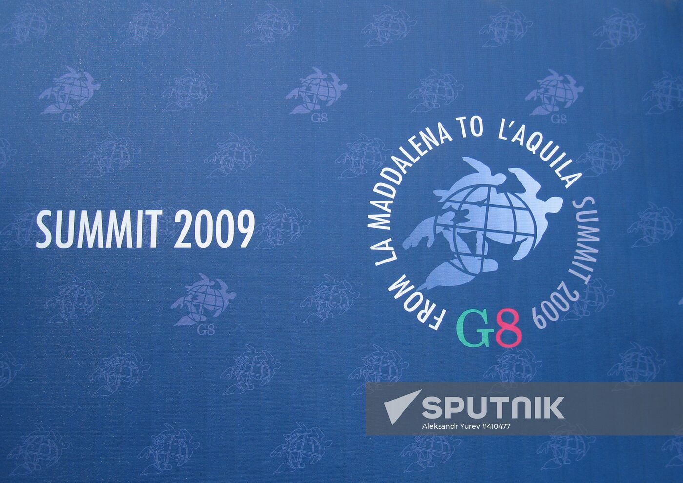 2009 G8 summit logo