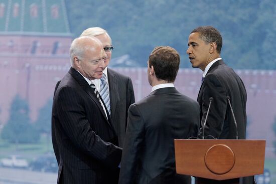 Day two of U.S. President Barack Obama's visit to Russia
